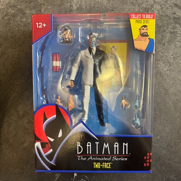 Two Face 6" Batman The Animated Series McFarlane BAF Maxie Zeus - Picture 1 of 3